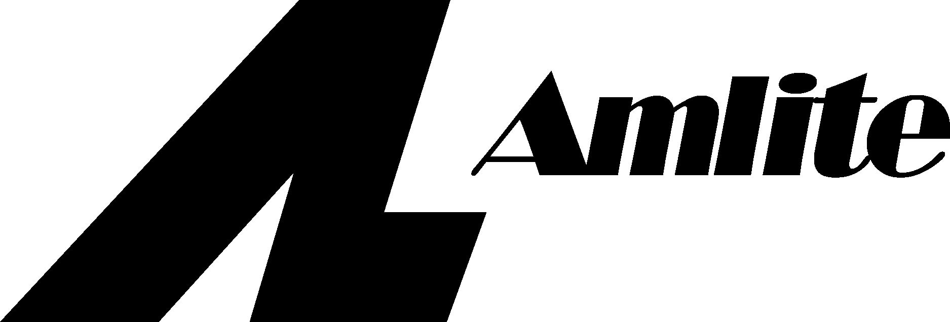 Amlite Lighting Black Logo Vector Logo